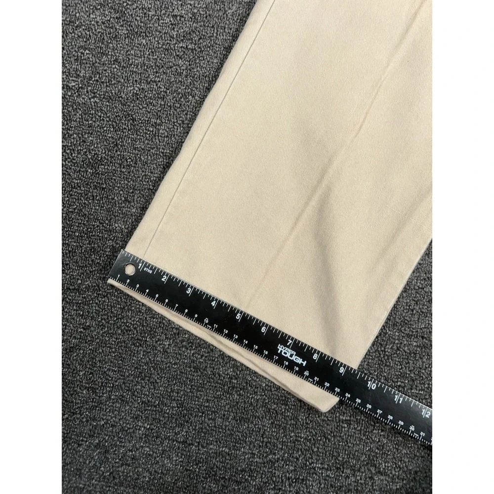 VTG Polo Ralph Lauren Andrew Pants Men's 40x34 (Fits 38x32) Beige Double Pleated